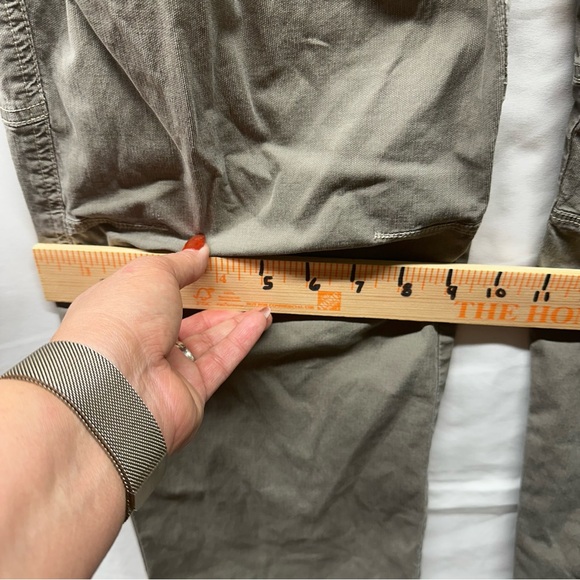 Merrell Mens 38S Grey Hiking Pants Outdoor Utility Cargo Articulated Knee Trail - Picture 11 of 13